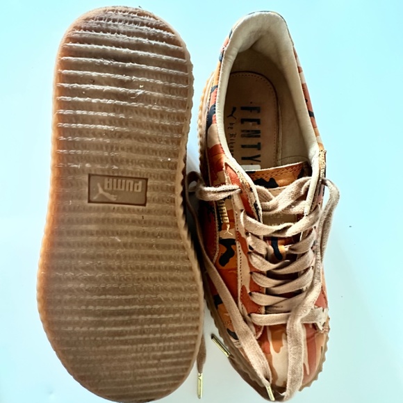 Puma Rihanna/Fenty Creepers Orange Cano - Picture 2 of 6